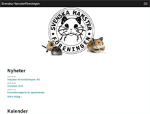 Tablet Screenshot of hamsterforeningen.se